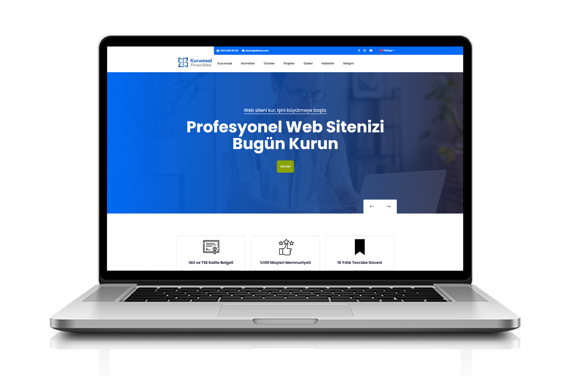 Kurumsal Web Sitesi - Solero